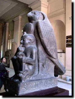 Reprsentation terrestre du dieu Horus